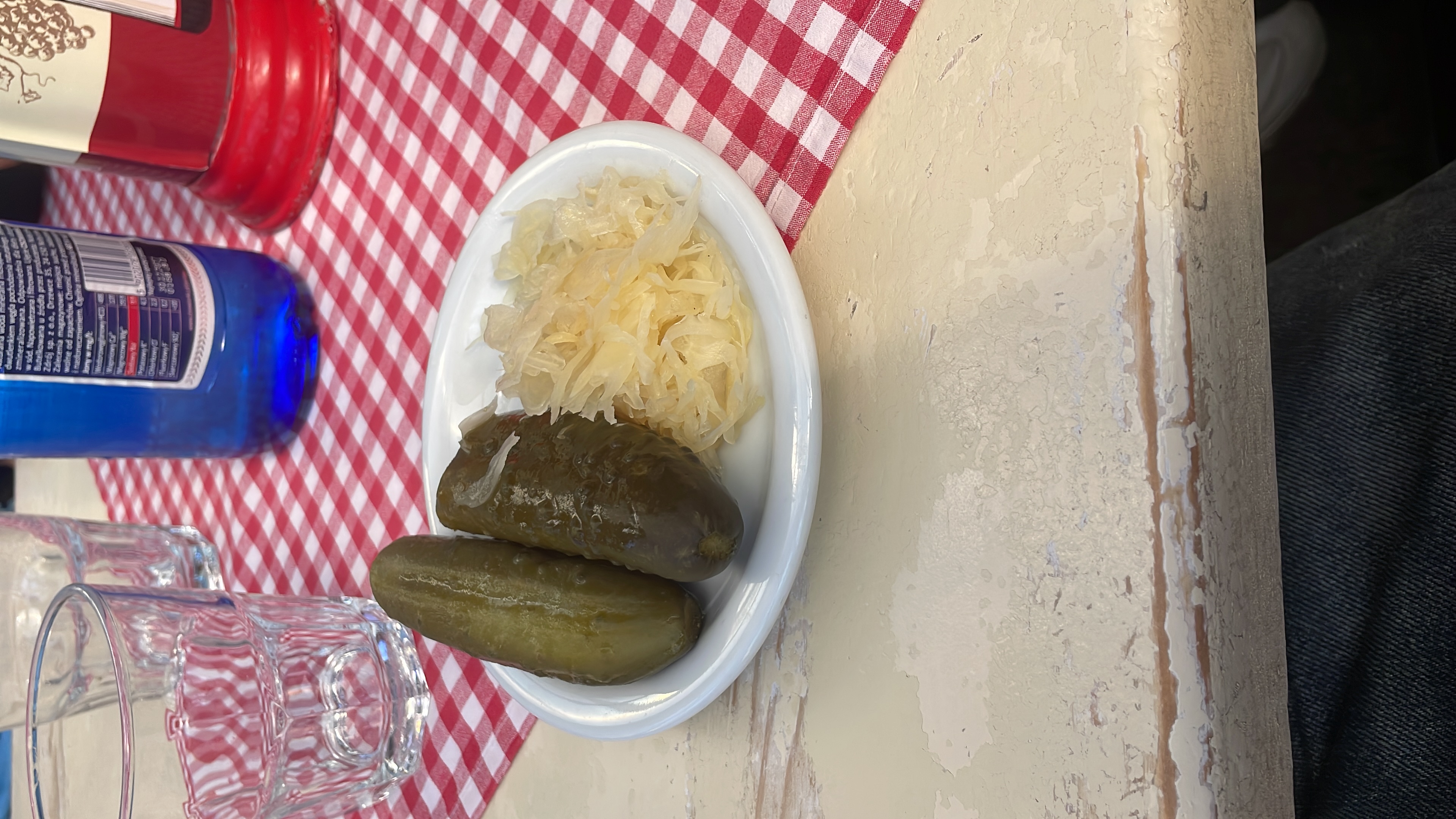 Saures gurkerl mit Kraut(Krakauer Art) 